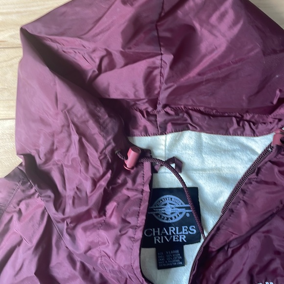 Vintage Harvard pull over windbreaker made by Charles River Apparel - Picture 5 of 6